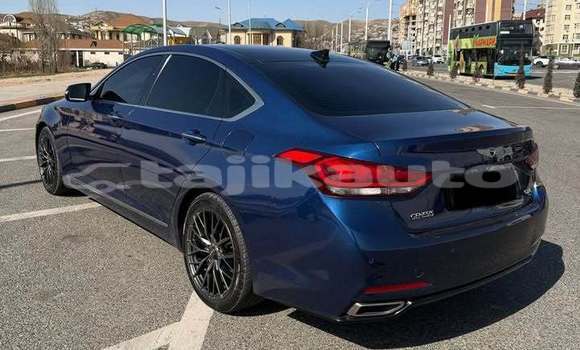 Buy Used Hyundai Genesis Blue Car in Dushanbe in Dushanbe Buy Used Hyundai Genesis Blue Car in Dushanbe in Dushanbe
