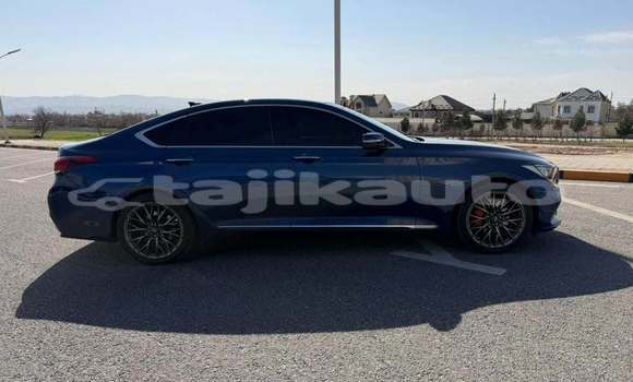 Buy Used Hyundai Genesis Blue Car in Dushanbe in Dushanbe Buy Used Hyundai Genesis Blue Car in Dushanbe in Dushanbe
