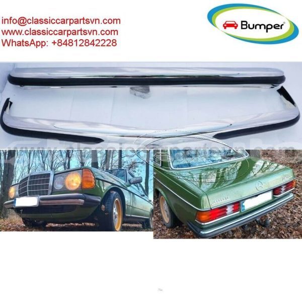Big with watermark mercedes w123 sedan bumpers 1976 1985 1
