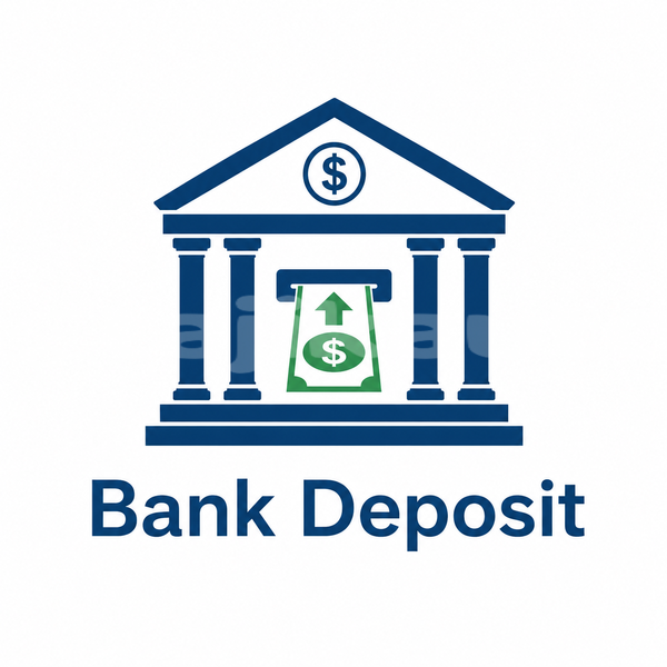 Big with watermark bank deposit