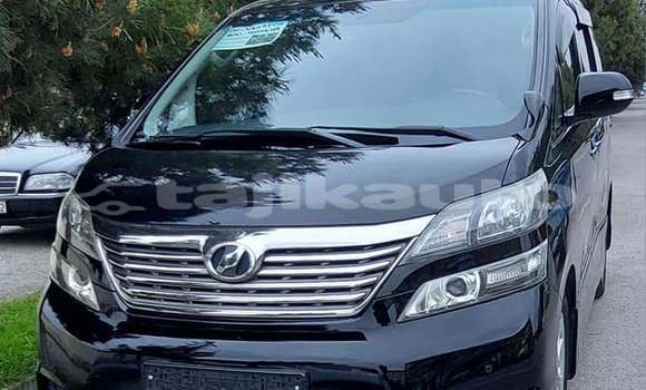 Buy Used Toyota Vellfire Black Car in Chorku in Sughd